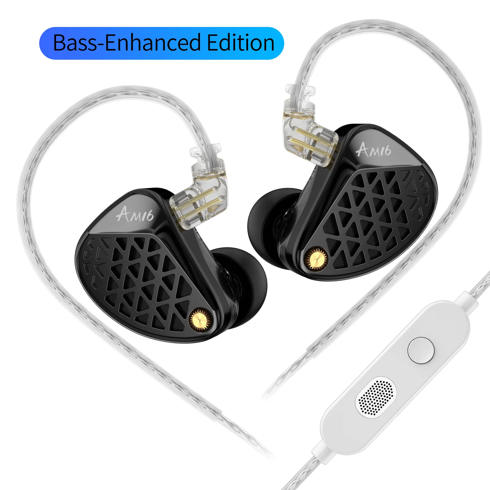 KZ AM16 16 Driver Hi-Fi IEM Earphones with Balanced and Bass-Enhanced version - Image 17