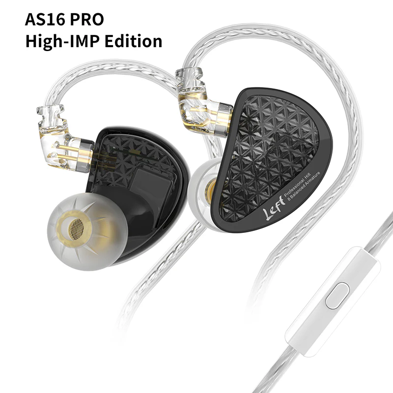 KZ AS16 Pro Balanced Armature Earphones - Image 6