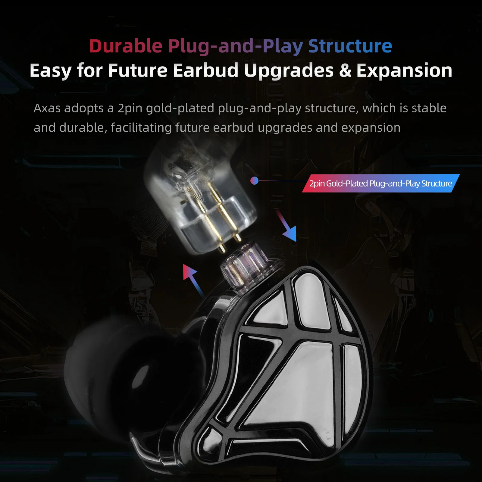 KZ Axas Gaming Earbuds - Image 9