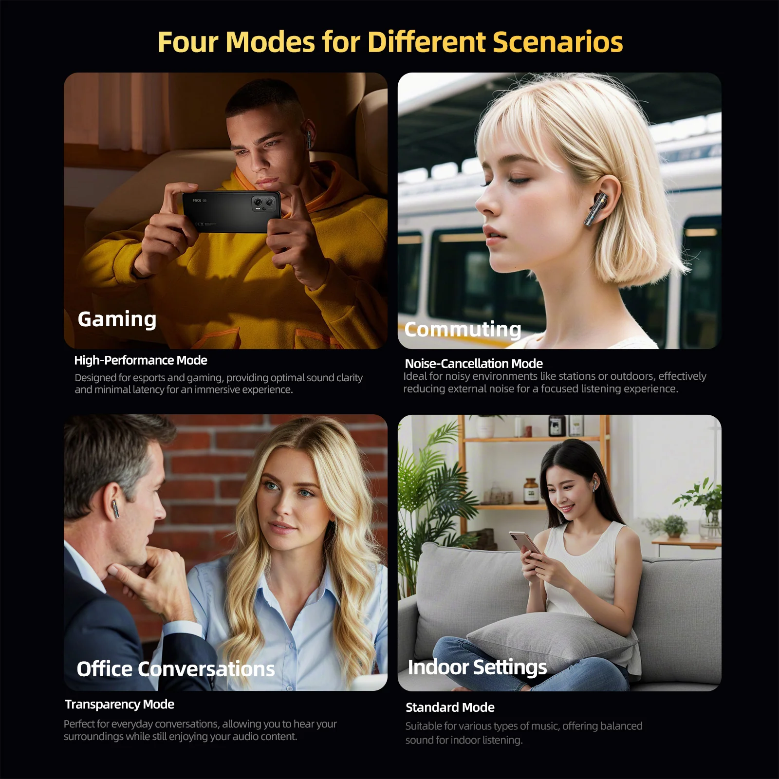 KZ Carol Pro ANC Wireless Earbuds - Image 14
