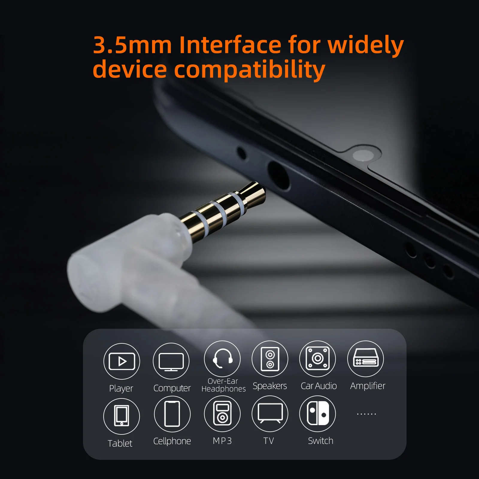 KZ M2 silver-plated cable with 2 microphone - Image 7