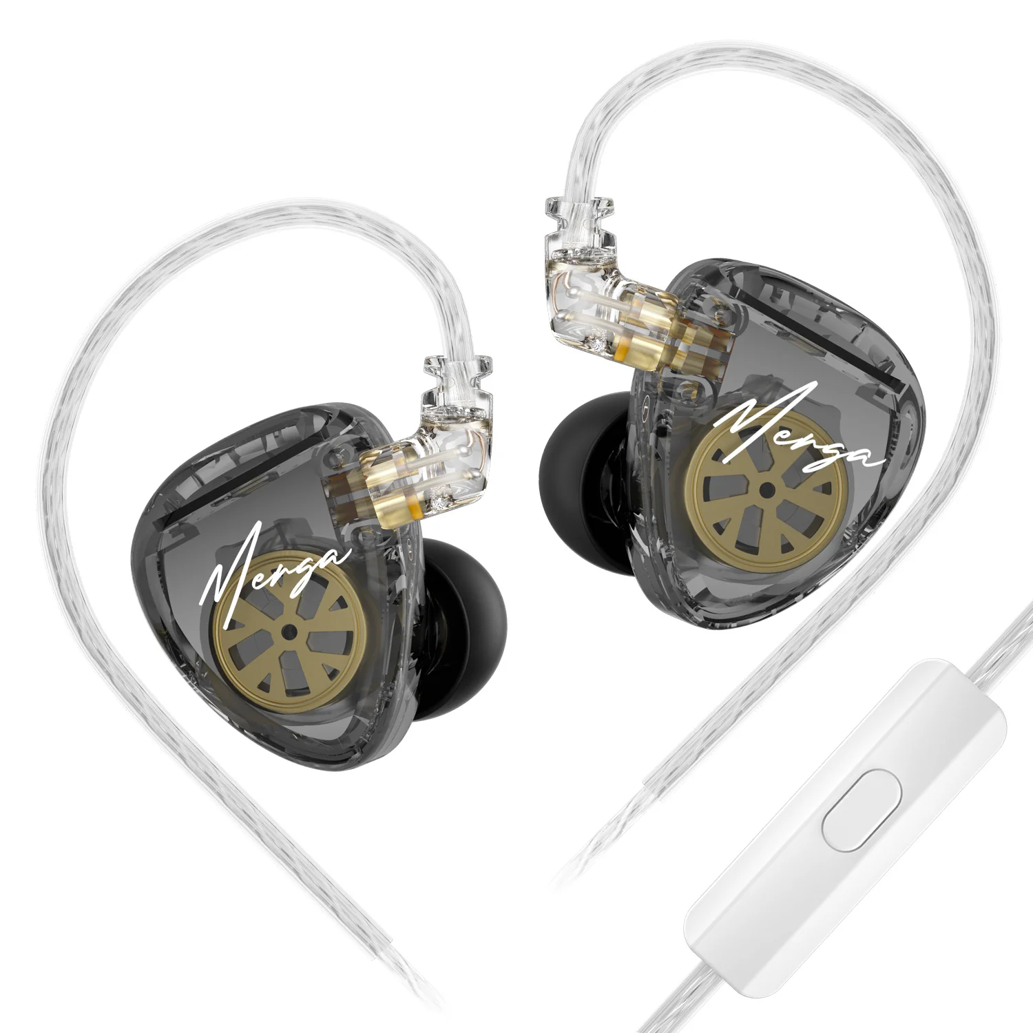 KZ Merga HiFi Wired Earbuds 2 Dynamic IEM - Image 10