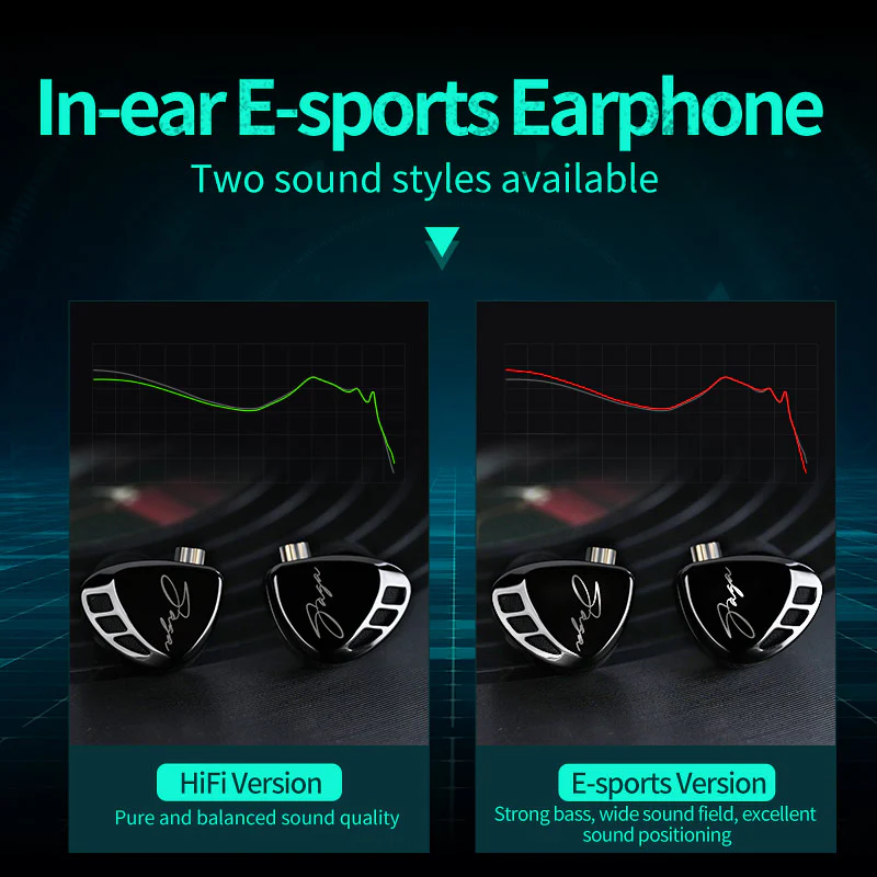 KZ Saga In-ear gaming headsets