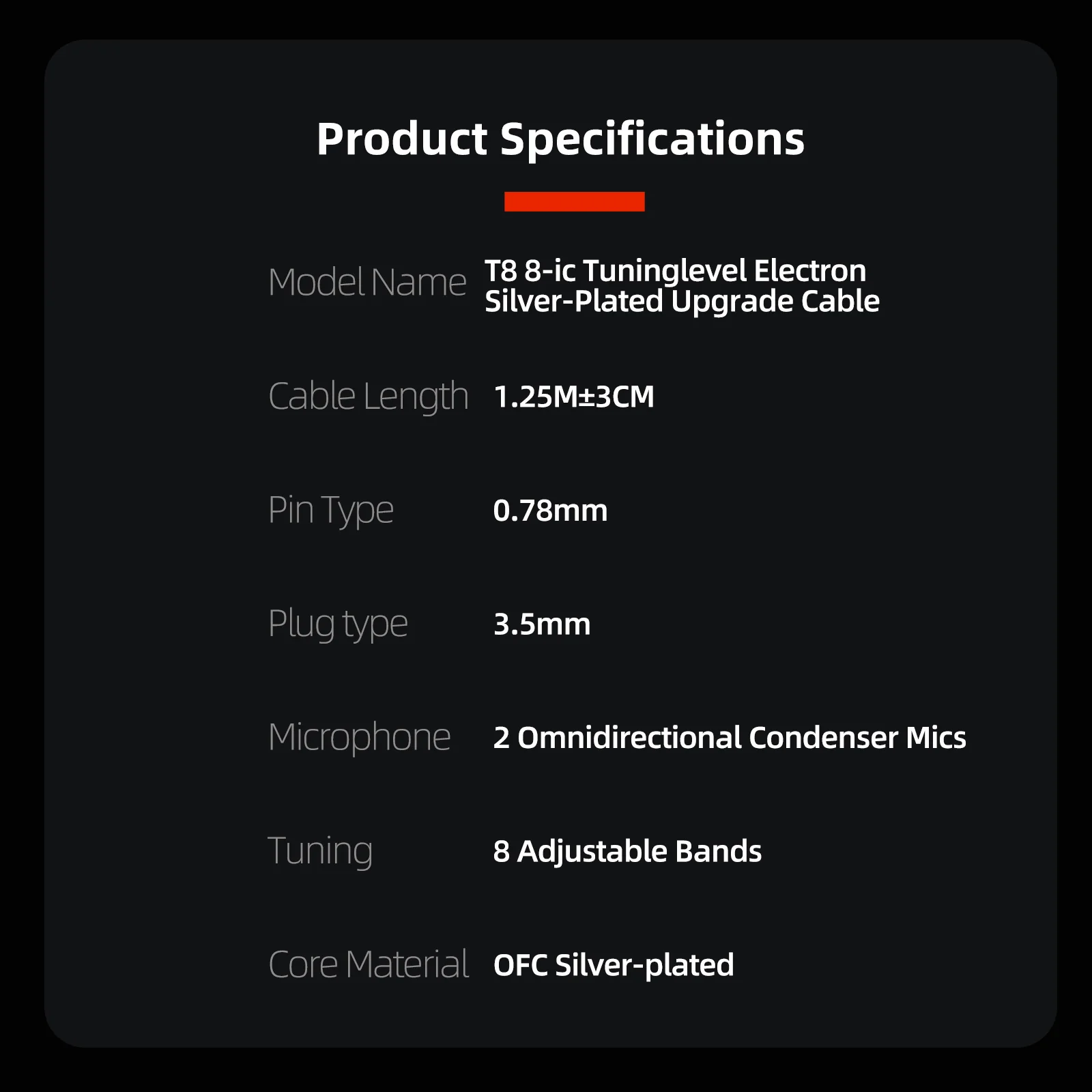 KZ T8 Cable - Image 11