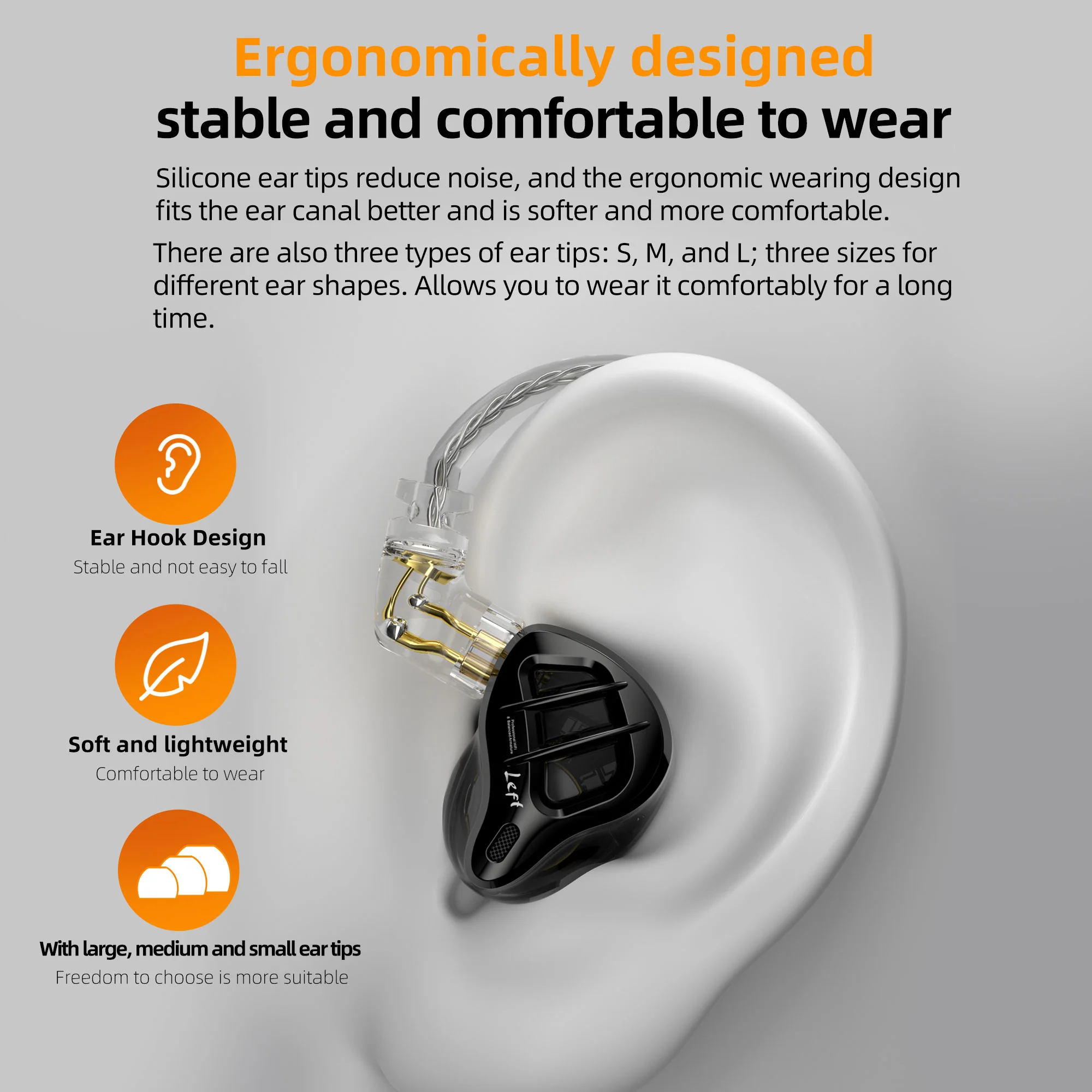 KZ ZAR 1DD+7BA IEM - Image 9